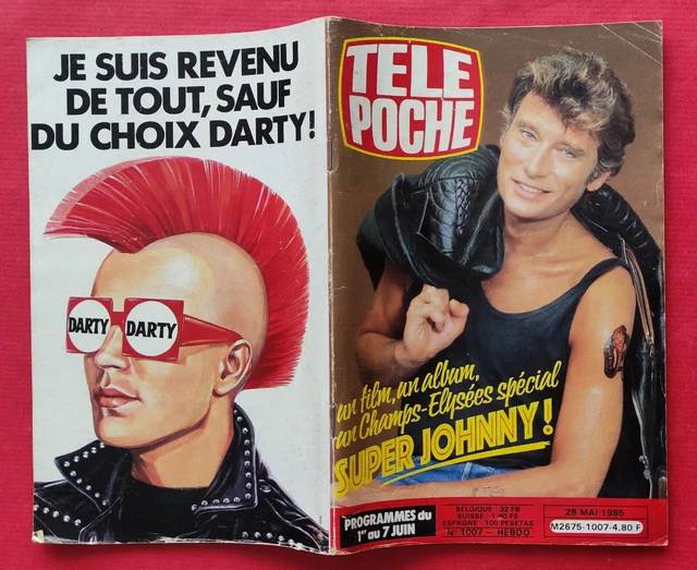 MAGAZINE TELE POCHE N°221 6 Mai 1970 Johnny HALLYDAY. POISSONS EUR 5,00 - FR