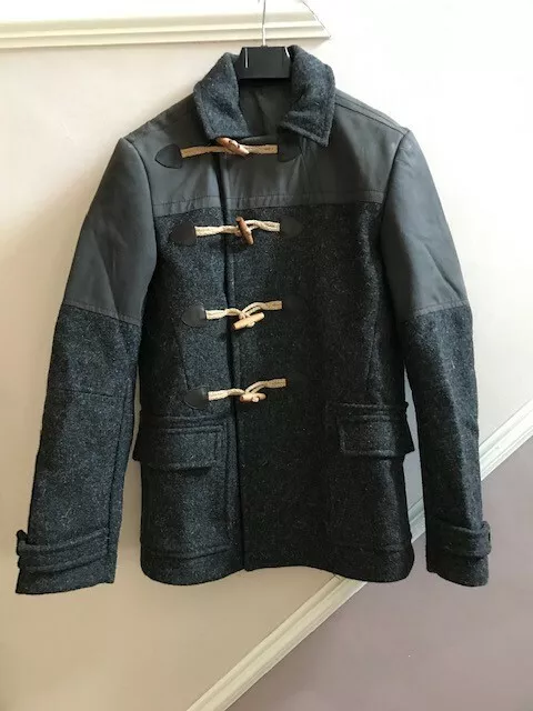 ALL SAINTS DUFFLE Coat Donkey Jacket Grey M 150.00 PicClick UK
