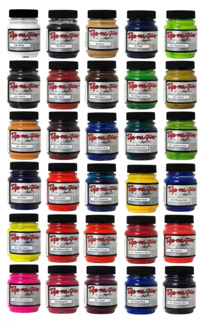 Jacquard DYE-NA-FLOW Vibrant Concentrated Liquid Fabric Paint + Combined Postage