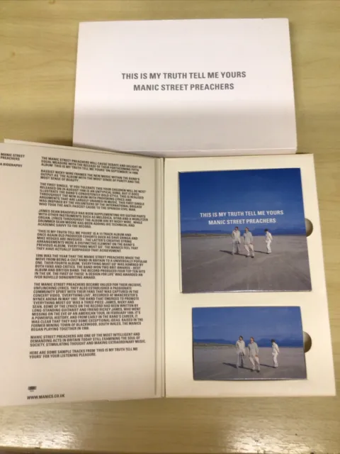 Promo Box Set-Manic Street Preachers-This Is My Truth Tell Me Your-Cd/Band Nmmm