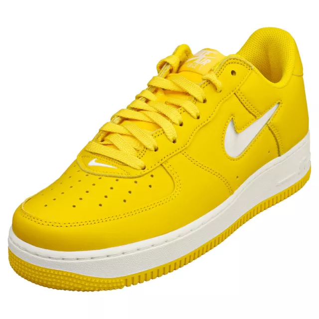 Nike Air Force 1 Low Retro Homme Yellow White Baskets Mode - 46 EU