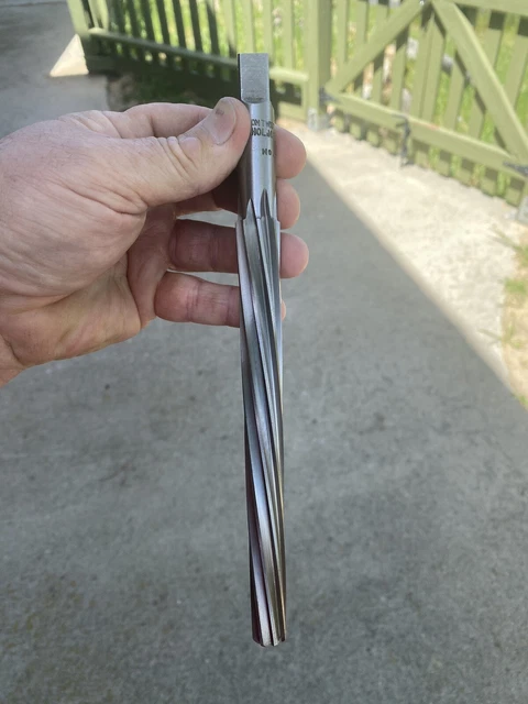 Union Twist Drill Co. #10 Taper Pin Reamer