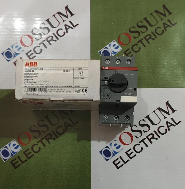 Disjoncteur De Protection Moteur ABB MS325-16 + HKF-11 - Neuf Sous Emballage - Origine Chine