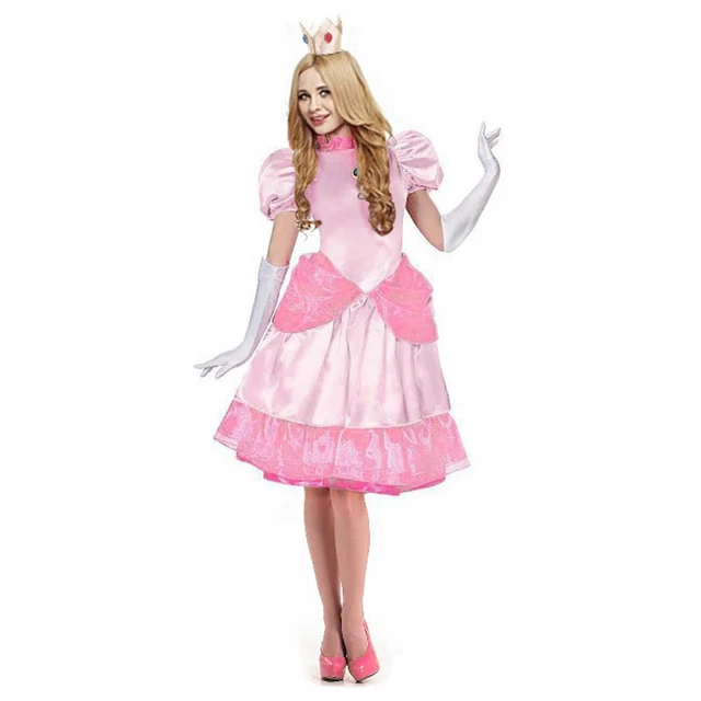 open lace back dress Amazon.com: AFAVOM Princess Peach Costume with Crown and Gloves for Adult  Women Halloween Birthday Party Pageant Long Maxi Dresses Carnival Fancy  Dress up Cosplay Outfit for Photo Shoot Pink S: Clothing, Shoes main image 0