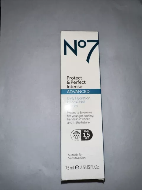 No7 Protect & Perfect Intense Advanced Hydration UVA Hand & Nail Treatment 75ml