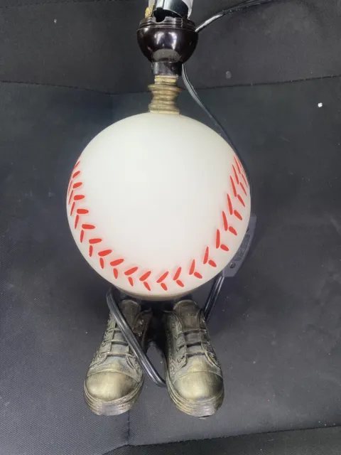 Rare baseball lamp