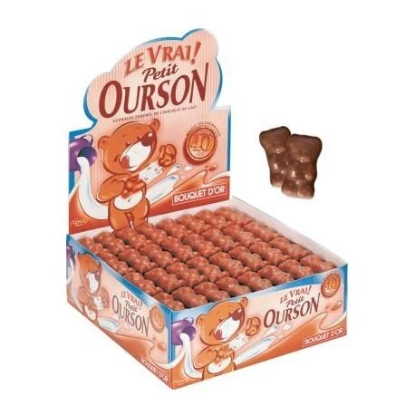 Véritable Petit Ourson Chocolat Lait (par 160)