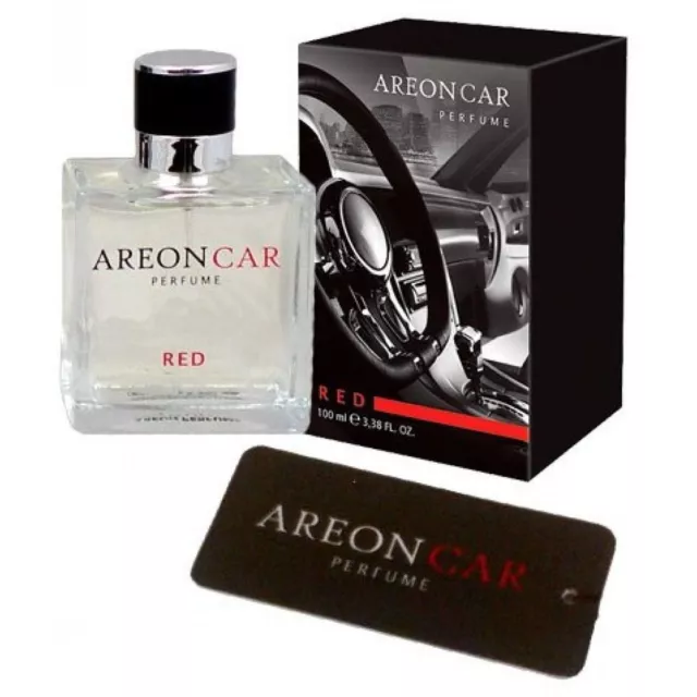 AREON Luxury Car Perfume Long Lasting Air Freshener Silver 50ml New 1.7  Fl.oz