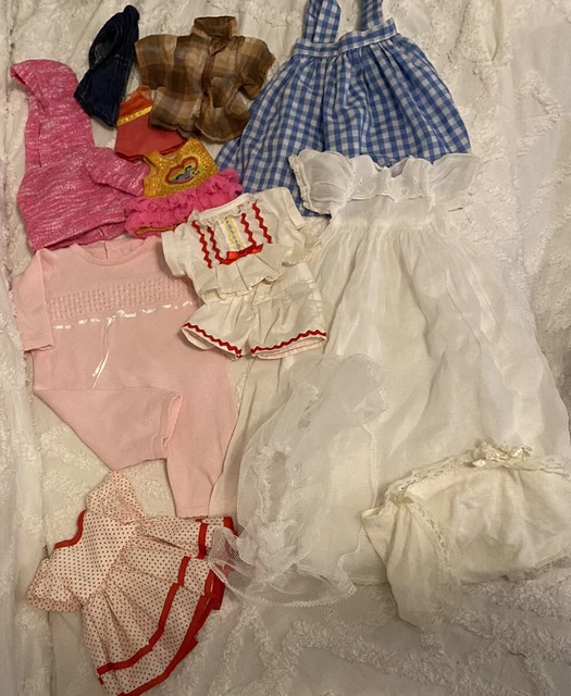 Mixed Lot- Doll Clothes Assorted Sizes Shirley Temple Dress Ashton Drake
