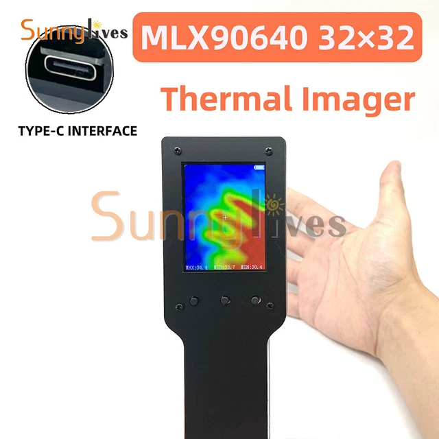 2.4& DIGITAL INFRARED Thermal Imager Thermal Imaging Camera Thermometer ...