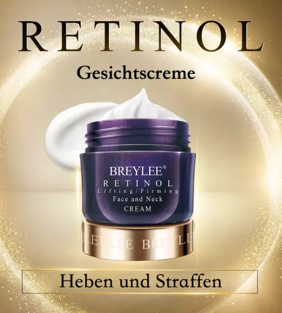 Retinol Creme Anti-Falten Anti-Aging Lifting Hals Tag Nacht