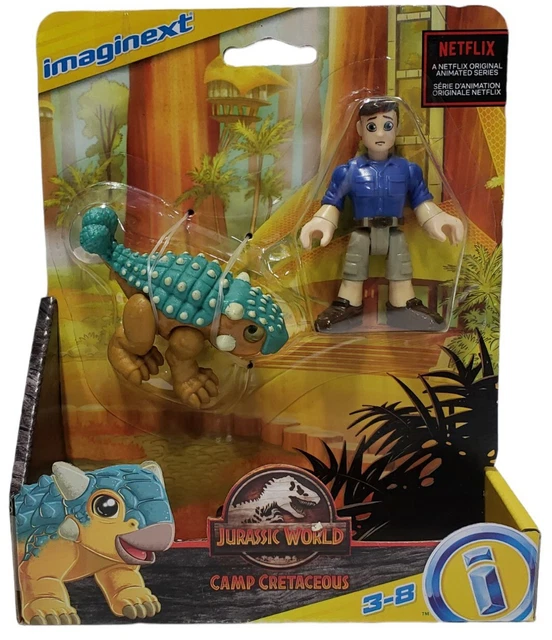 Fisher-Price Imaginext Jurassic World: Camp Kreidezeit Allosaurus – Dino-Spielfigur Für Actiongeladene Abenteuer