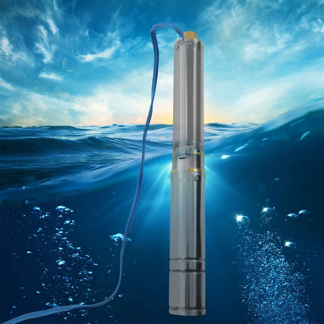 110V 1.5HP Submersible Deep Well Pump Water Pump 24GPM Stainless Steel 1100W