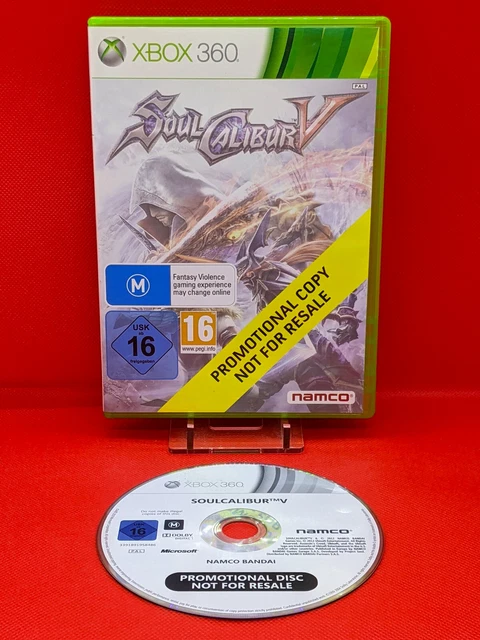 Jeu Soul Calibur V (Promo Press) Xbox 360 - PAL, Bon état, Manuel Inclus