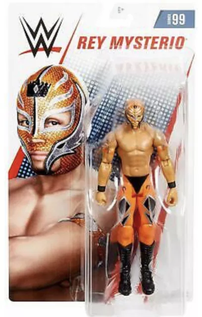 WWE Rey Mysterio Maske Ray Basic Serie 99 Wrestling Mattel Aktion Core Figur