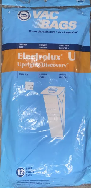 12 Electrolux Style U Vacuum Bags by EnviroCare - NEW SEALED
