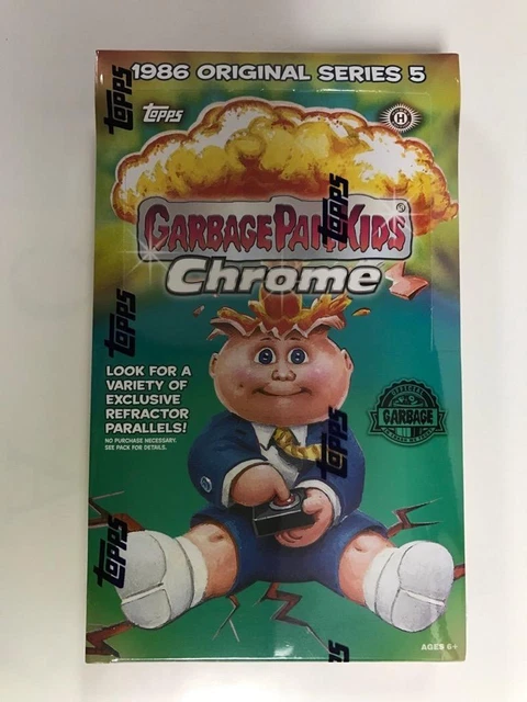2022 Topps Chrome Garbage Pail Kids Series 5 Hobby Box