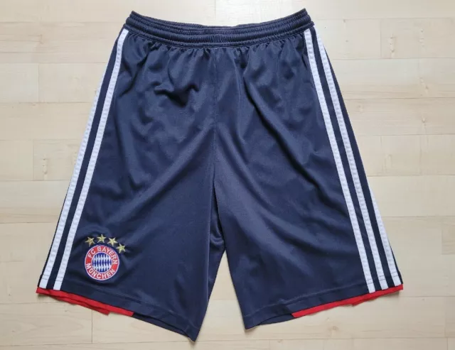 Original Adidas FC BAYERN MÜNCHEN FCB Fußball Trikot Shorts Gr. 164/152