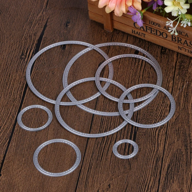 Big Round Embossing Dies Cutting Nesting Dies Stencil for Album Paper DIY Crafts