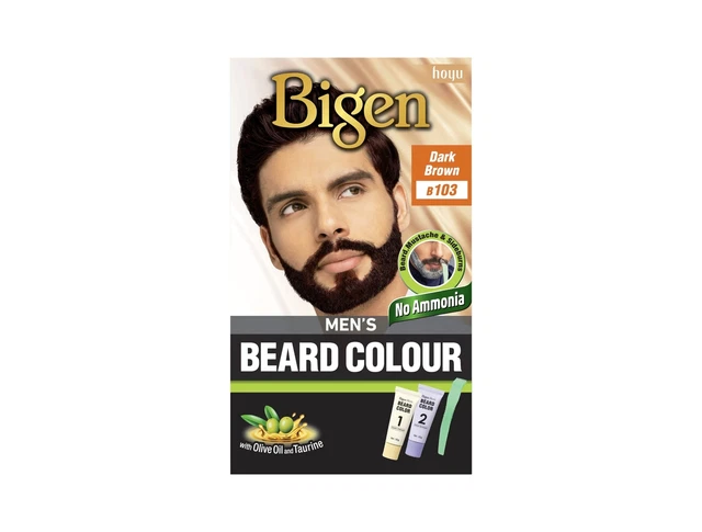 Bigen Herren Bartfarbe, - dunkelbraun B103