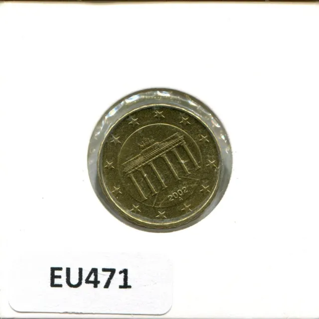 10 EURO CENTS 2002 GERMANY Coin #EU471U