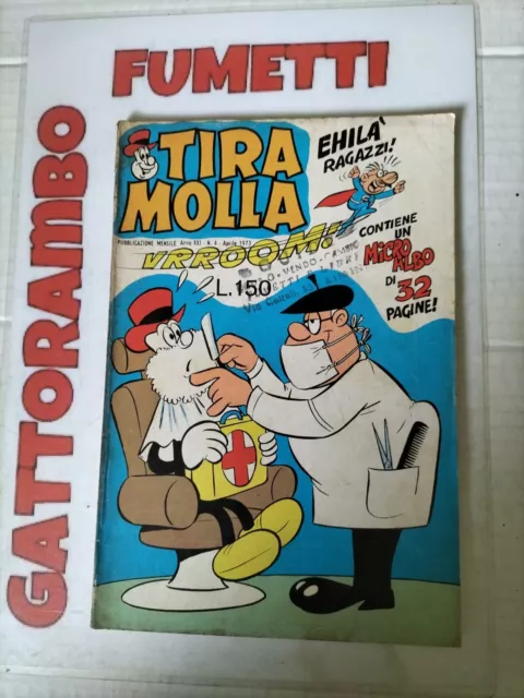 Tiramolla N.4 anno 1973 - Ed. Alpe buono