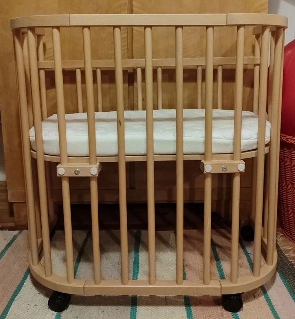 neuwertiges BABYBAY Beistellbett inkl. hochwertiger Träumeland Matratze u. Nest