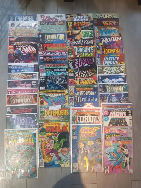 Lot of Bundle Of X10 Random comics! #DC #MARVEL and Others