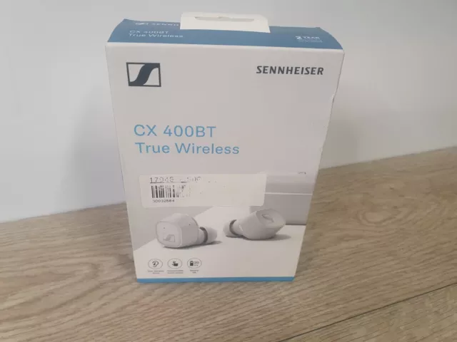 Sennheiser CX 400BT True Wireless Earbuds Bluetooth In-Ear Headphones White