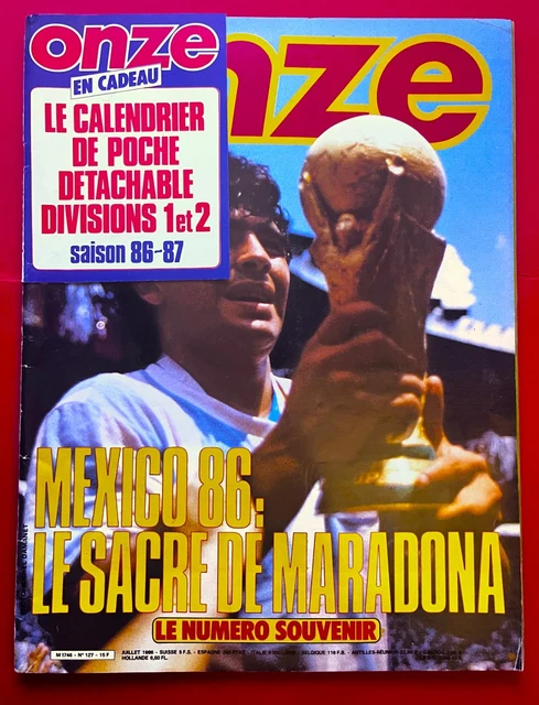 FOOTBALL ONZE HS n° 14 SPÉCIAL MUNDIAL ESPANA 1982 1er TOUR FRANCE