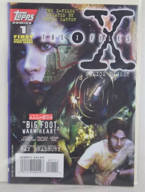 The X-Files Topps Comics 1 First Collectors item Issue Vol. 1 No. 1 Dec 1995