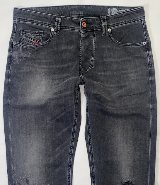 MEN S DIESEL LARKEE Jeans Regular Straight Leg Medium Wash Denim