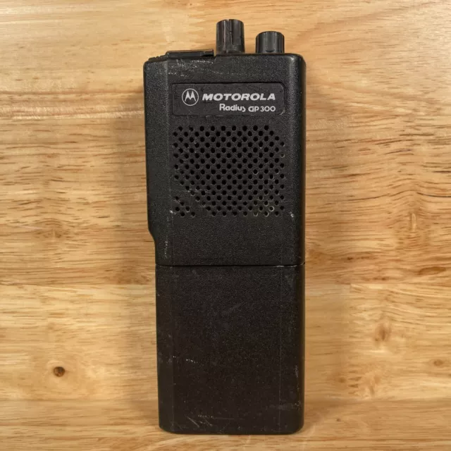 Motorola Radius GP300 Black Handheld Wireless 2-Way Radio Walkie Talkie For Part