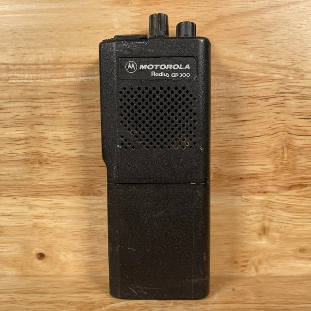 Motorola Radius GP300 Black Handheld Wireless 2-Way Radio Walkie Talkie For Part