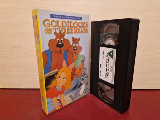 GOLDILOCKS AND THE Three Bears - Animated - PAL VHS Video Tape (T179) £ ...