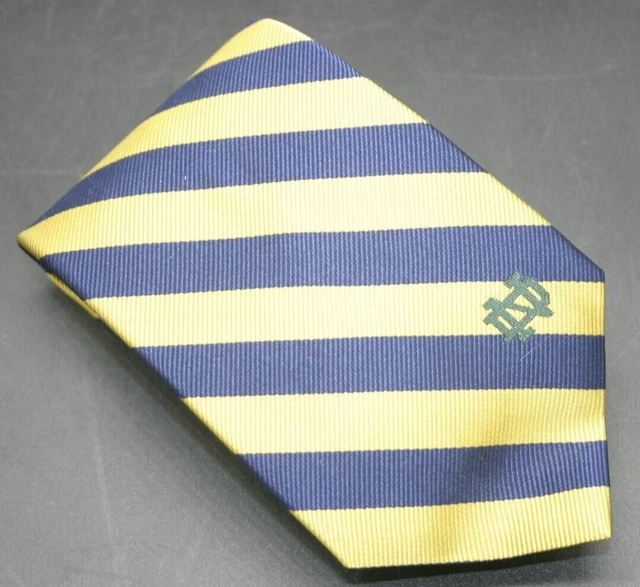 Brooks Brothers Collegiate Collection NOTRE DAME FIGHTING IRISH Logo Tie USA #2