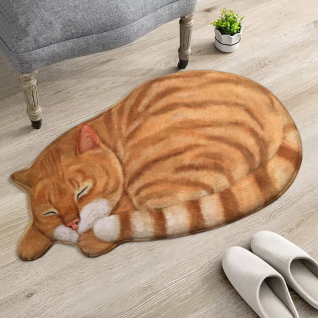 3D Katze Cat Kitty Teppich carpet bedroom kinderteppich Tür Badezimmer Eingang