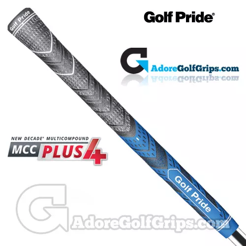 Golf Pride New Decade Multi Compound MCC Plus 4 impugnature - Nero/Blu x 1