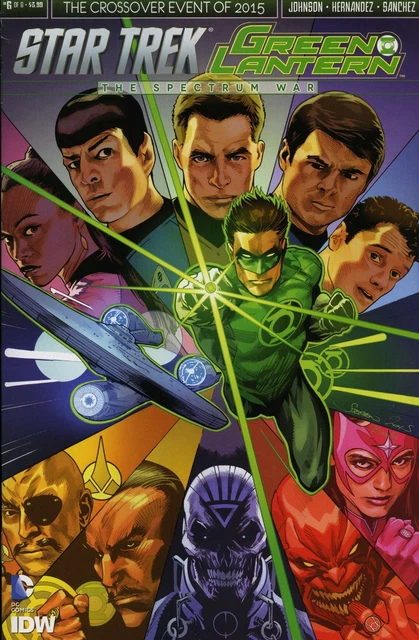 Star Trek/Green Lantern #6A FN; IDW | we combine shipping