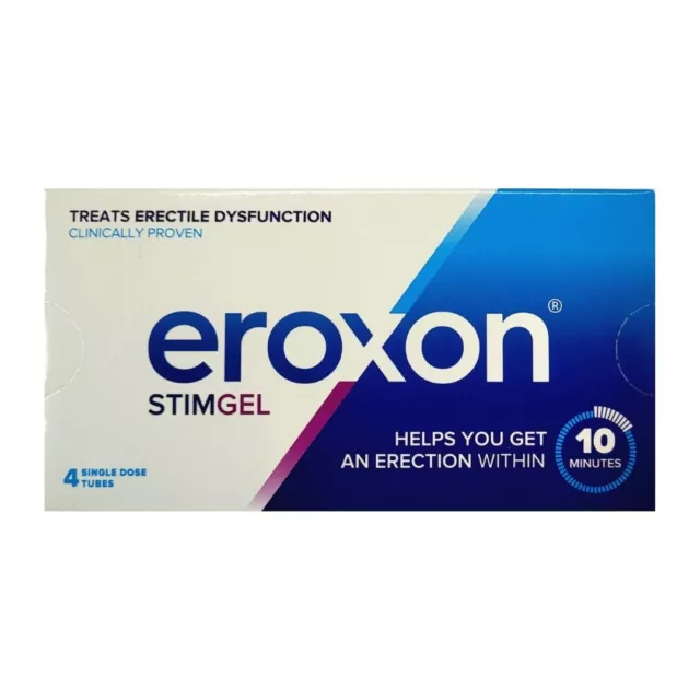 Eroxon Erectile Dysfunction Treatment Gel - 4 Tubes -