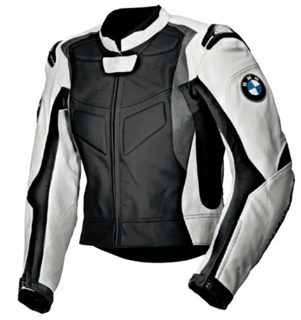 BMW Motorcycle Leather Jacket Motorbike Racing Biker Jacket