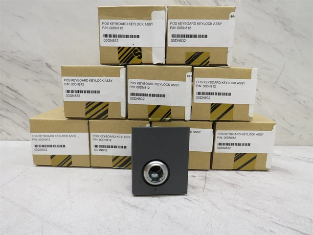NEW Lot of 9 Toshiba SurePOS Keyboard Keylock Assembly 3AA01176700 For 00DN814