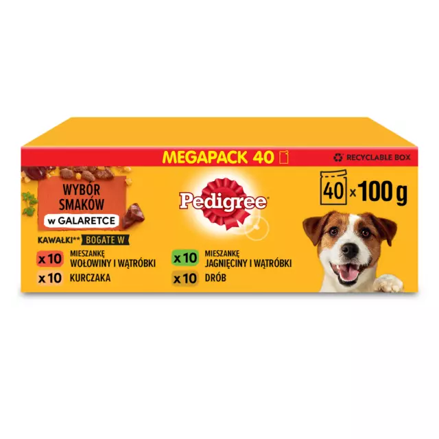 PEDIGREE VITAL ADULTE sachet pour chien 40 x 100 g