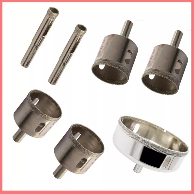 Diamond Drill Bit 3mm -200mm Tile Marble Glass Ceramic Hole Saw Drilling