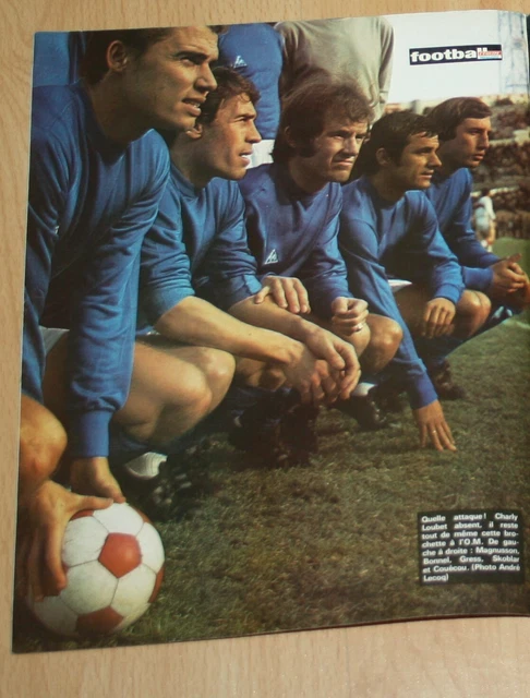 POSTER )) PAPIN FRECESCOLI * OM Olympique de Marseille EUR 6,50