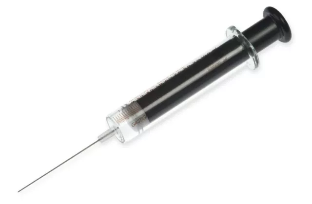 HAMILTON 81643 Syringe, 10.0mL, 22 ga, Cemented, Point Style 5