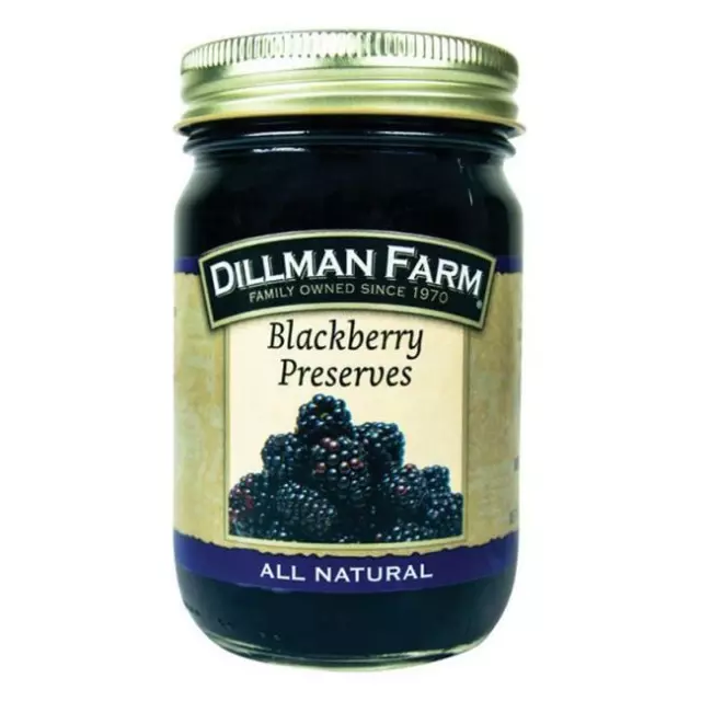 Dillman Farm 21561 Blackberry Preserves 16 oz - pack of 6