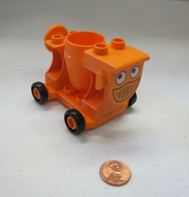 LEGO DUPLO BOB The Builder DIZZY THE CEMENT MIXER Orange CONSTRUCTION