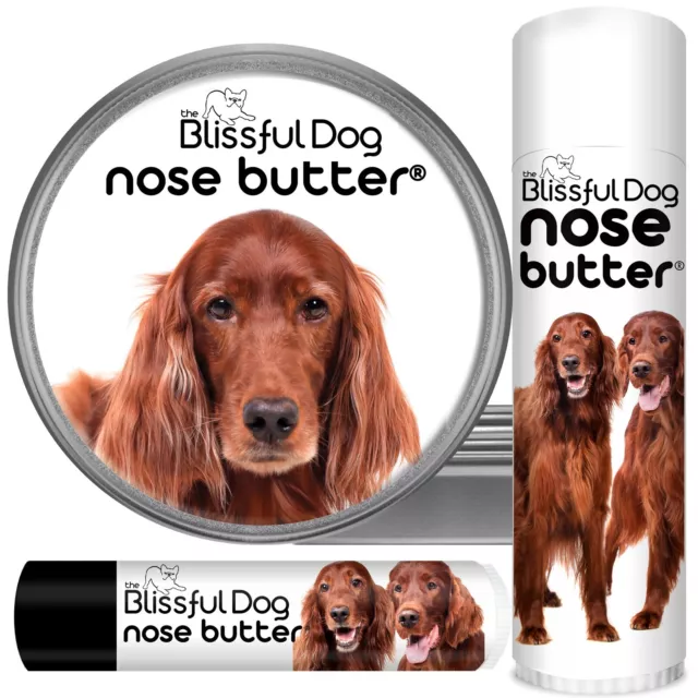 Irish Setter Nose Butter | Moisturizes Rough, Dry Dog Noses All Natural