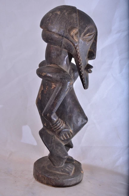 African Tribal Art, bembe Statue  from Democratic Republic of Congo 3